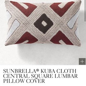 2 Restoration hardware Sunbrella Pil covers NEW